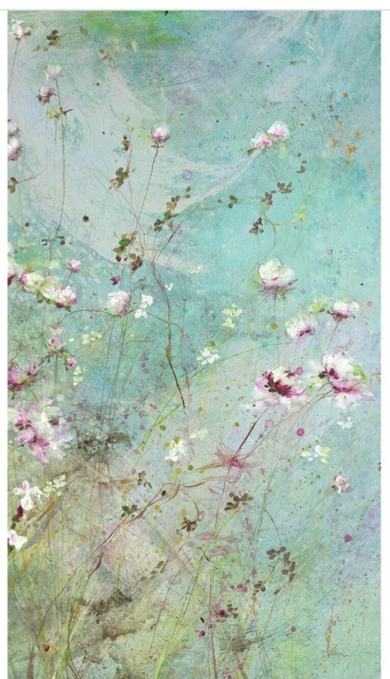 Laurence Amelie Painting print Scarf Rachel Ashwell Shabby Chic Couture Artist